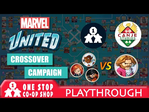 Marvel United Crossover Campaign | Mastermind | with Steve & Kim