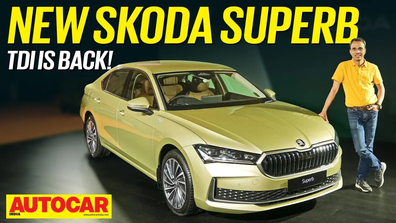 New Skoda Superb - Coming in 2027 with diesel power! | First Look | Autocar India