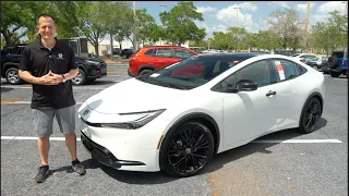 The 2025 Toyota Prius Nightshade is the MOST fuel efficient sport sedan!