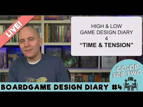 Mystery Boardgame Development Live Design Diary # 4 (High&Low)