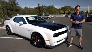 Is a 2021 Dodge Challenger Hellcat Redeye the better muscle car than a Super Stock?