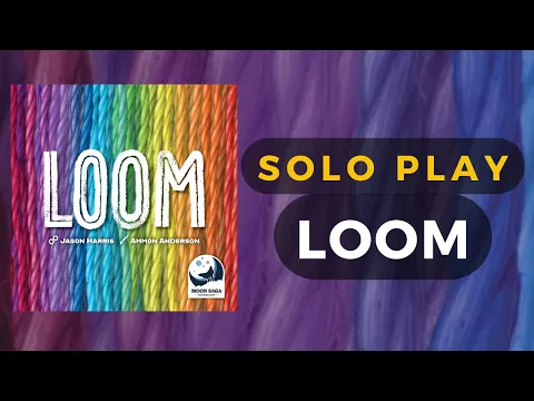 Loom Board Game Solo Gameplay | DaniCha