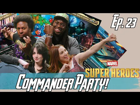 Marvel Commander with Special Commander Party Rules!