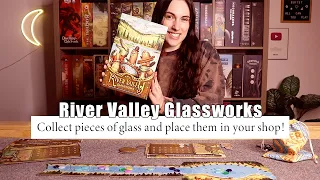 River Valley Glassworks Preview! | Collect pieces of glass and place them strategically in your shop