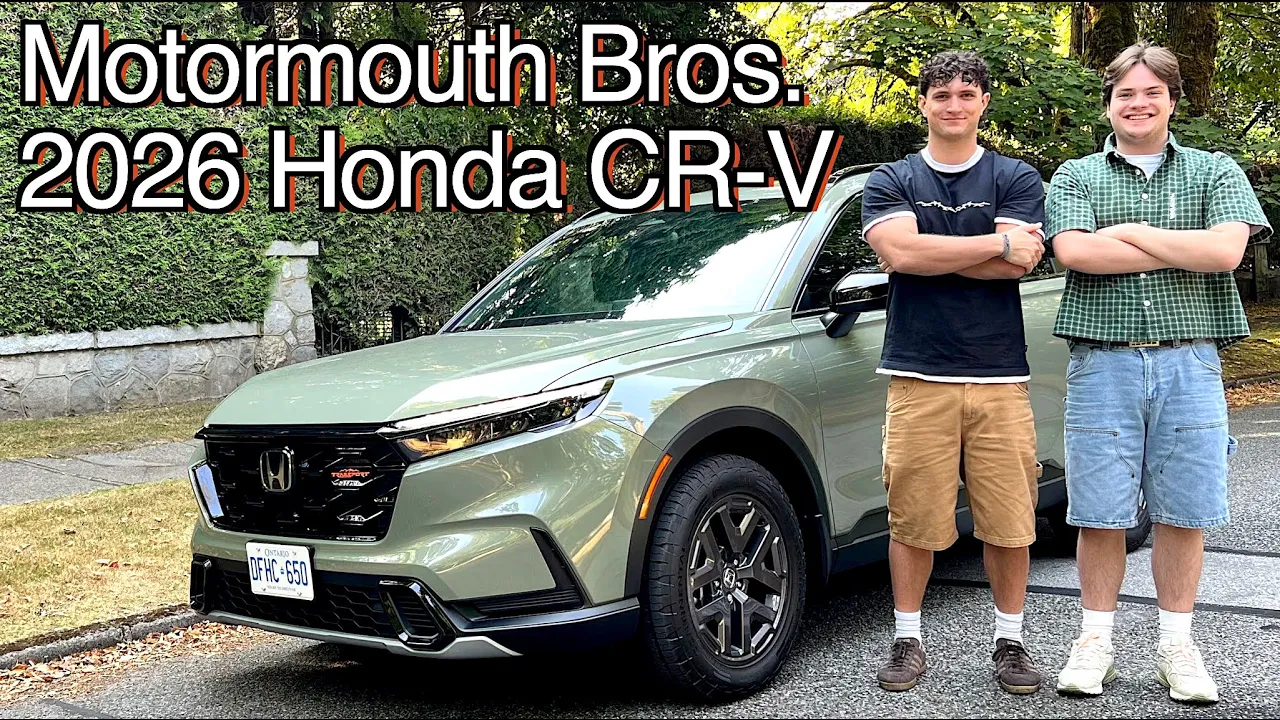 The updated 2026 Honda CR-V // Motormouth Bros.