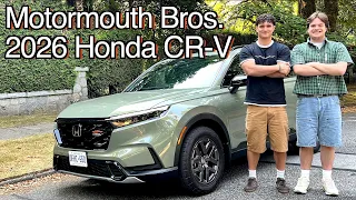 The updated 2026 Honda CR-V // Motormouth Bros.