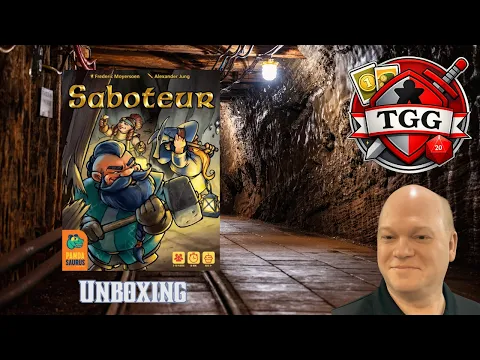 Saboteur Board Game Unboxing | Classic Hidden Role Tunnel Mayhem!