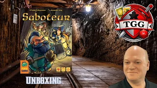 Saboteur Board Game Unboxing | Classic Hidden Role Tunnel Mayhem!