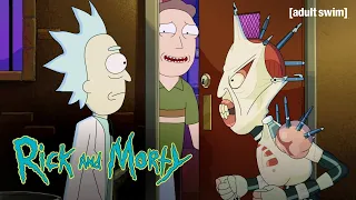 Jerry Takes the Hell Demons to Jerry-oke | Rick and Morty | adult swim