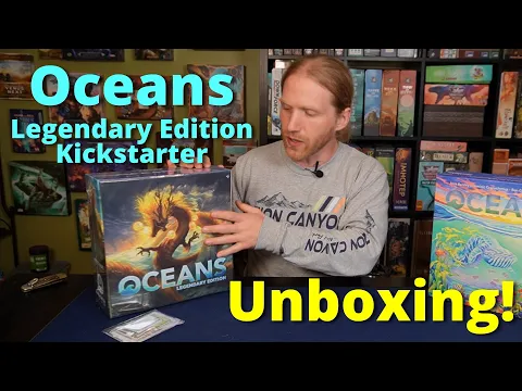 Oceans Legendary Edition Kickstarter Unboxing