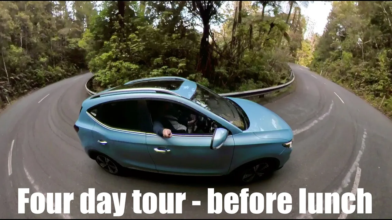 Four day tour in a morning - in NZ's cheapest new EV