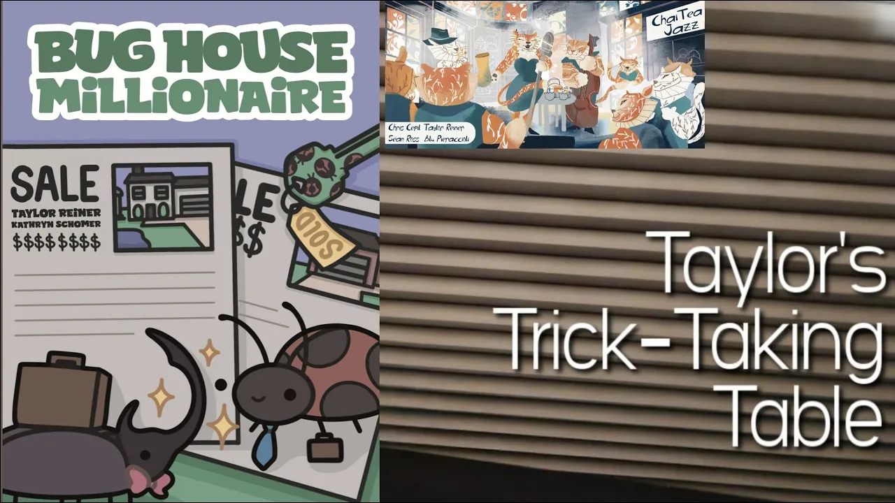 Bug House Millionaire ~ Taylor's Trick-Taking Table