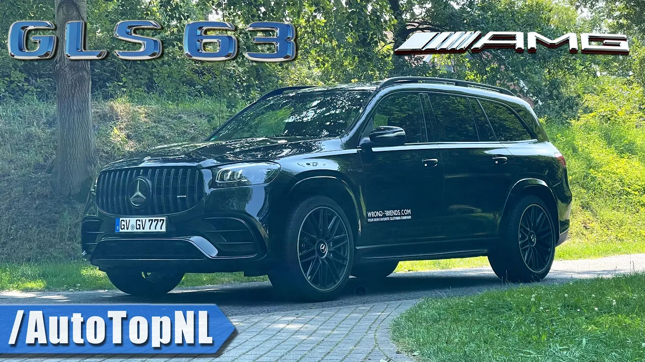 Mercedes-AMG GLS 63 *291km/h* REVIEW on AUTOBAHN by AutoTopNL