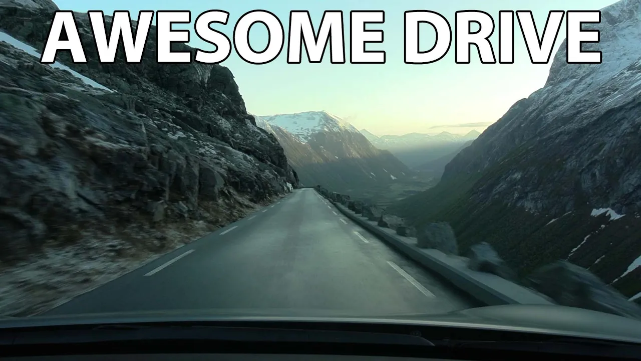 Kia EV6 GT driving up Trollstigen