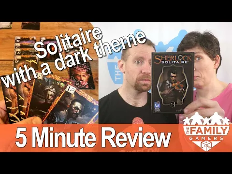 Sherlock Solitaire - for 1-2 players