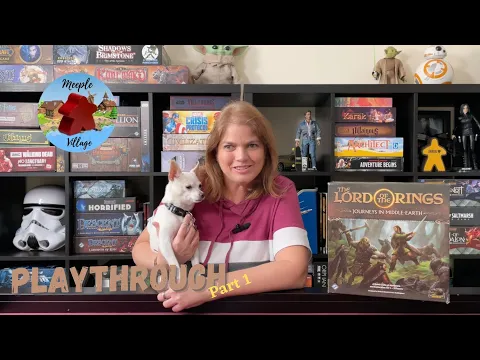 The Lord of the Rigs: Journeys in Middle Earth Board Game Playthrough (part 1)