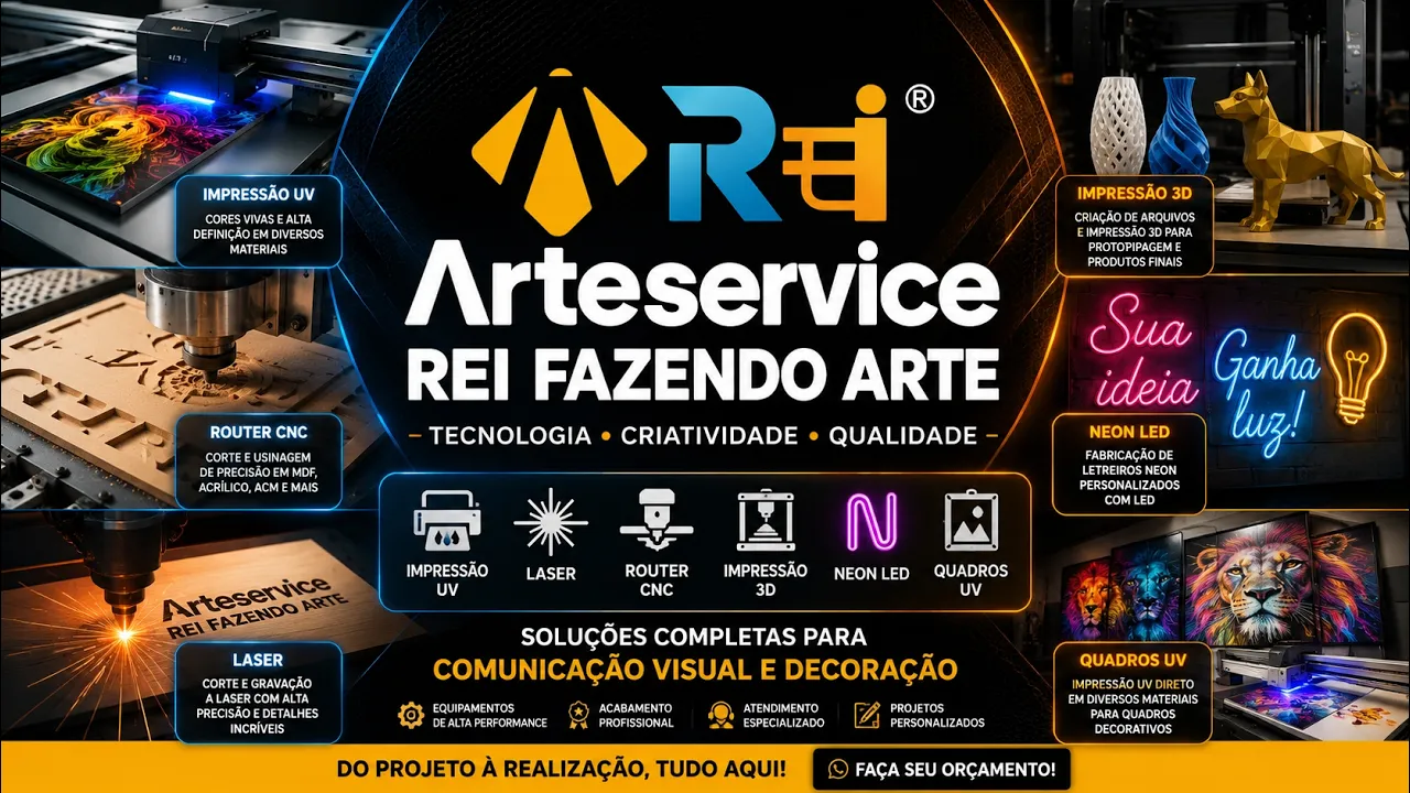 Vídeo de Arte Service e Rei Fazendo Arte