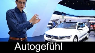 2015 all-new Volkswagen Passat GTE premiere & VW Passat B8 GTE Estate Variant Wagon tour