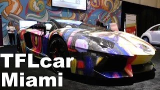Cars Meet Art at the Miami Auto Show: When a Lamborghini just isn't enough