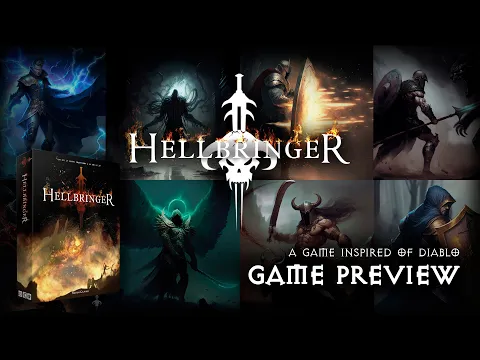 HELLBRINGER (A Roguelike boardgame inspired of Diablo!) - Game Preview