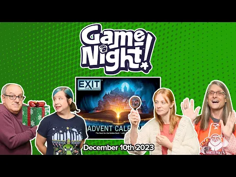 GameNight! 24 Days of Christmas - Exit: The Game Advent Calendar The Hunt for the Golden Book Day 10