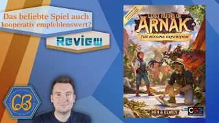 Die Ruinen von Arnak: Die verschollene Expedition - Review zum Zwei-Personen-Koop