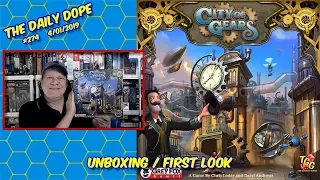 City of Gears - Unboxing and First Look on The Daily Dope #274
