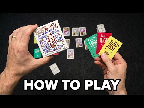 Finger Crane Game Championship card game rules teach