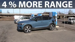 Volvo C40 battery capacity test