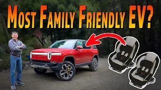 Rivian R1S Child Seat Review | This Is The Electric 3-Row Family Hauler You've Been Waiting For