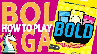 Bold Board Game Rules Made Super Easy!