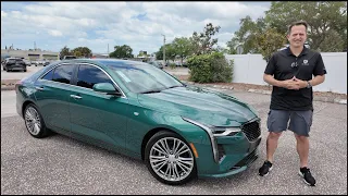 The 2026 Cadillac CT4 is the MOST affordable compact luxury sedan