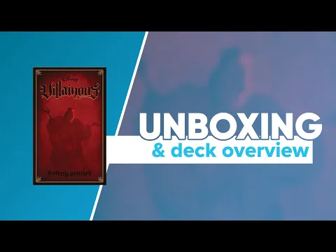 Disney Villainous Perfectly Wretched Unboxing and Deck Overview | @RavensburgerNA