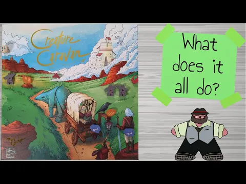 Creature Caravan - Unboxing & How to Play