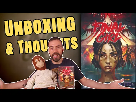 Final Girl: Carnage at the Carnival | Unboxing & Thoughts | Solo Board Game Expansion