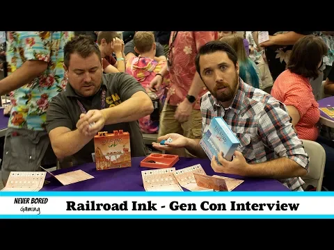 Rail Road Ink - Gen Con 2018 Interview