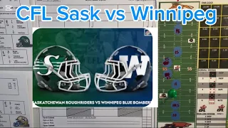 Cold Snap Football Express. 2024 Saskatchewan Roughriders vs Winnipeg Blue Bombers