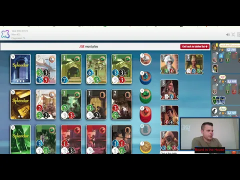 Ark Nova, Splendor, 7 Wonders Duel Board Game Arena