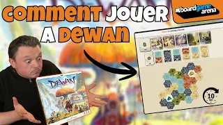 DEWAN: Comment jouer? Règles en 9 minutes ! (Tuto BGA)