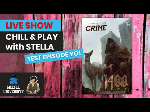 Chronicles of Crime 1400 - Test Episode- LIVE Chill & Play with Stella (Spoiler for Tutorial Ep.)