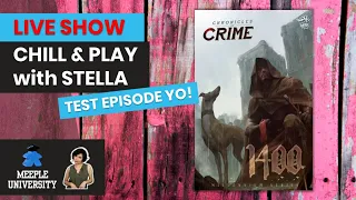 Chronicles of Crime 1400 - Test Episode- LIVE Chill & Play with Stella (Spoiler for Tutorial Ep.)