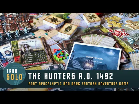 The Hunters A.D. 1492 | how to play and prototype review