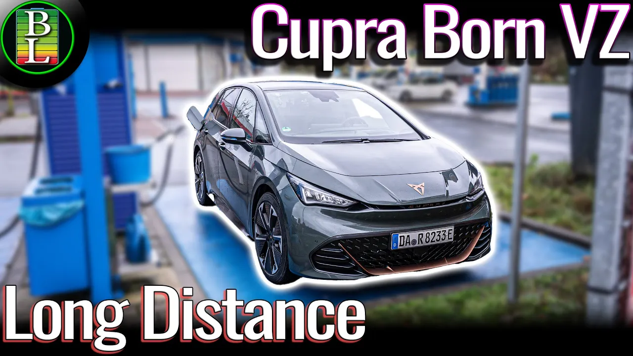 How fast can the Cupra Born VZ (79kWh) drive 600 km (372 miles)?