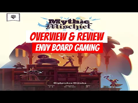 Mythic Mischief Board Game Overview & Review