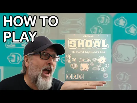 How to Play Shoal, the Board Game designed by Mike Peacock and published by Molinarius Games