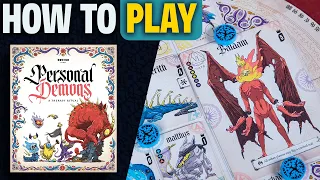 Personal Demons | How to Play | Learn to Play in 7 Minutes! | It's a Therapy Ritual, Seal Them Away!