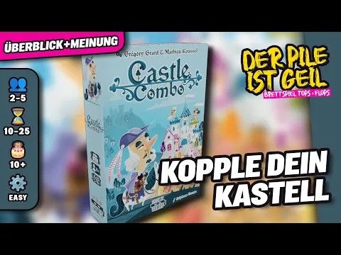 CASTLE COMBO - Brettspiel - Der Pile ist geil