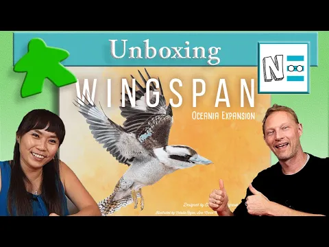 WINGSPAN: OCEANIA EXPANSION - Board Game - Unboxing