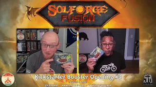 Solforge Fusion Kickstarter Booster Opening #3! - Crit Camp