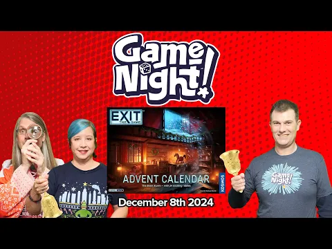 GameNight! 24 Days of Christmas Day 8 - Exit: The Game Advent Calendar The Silent Storm